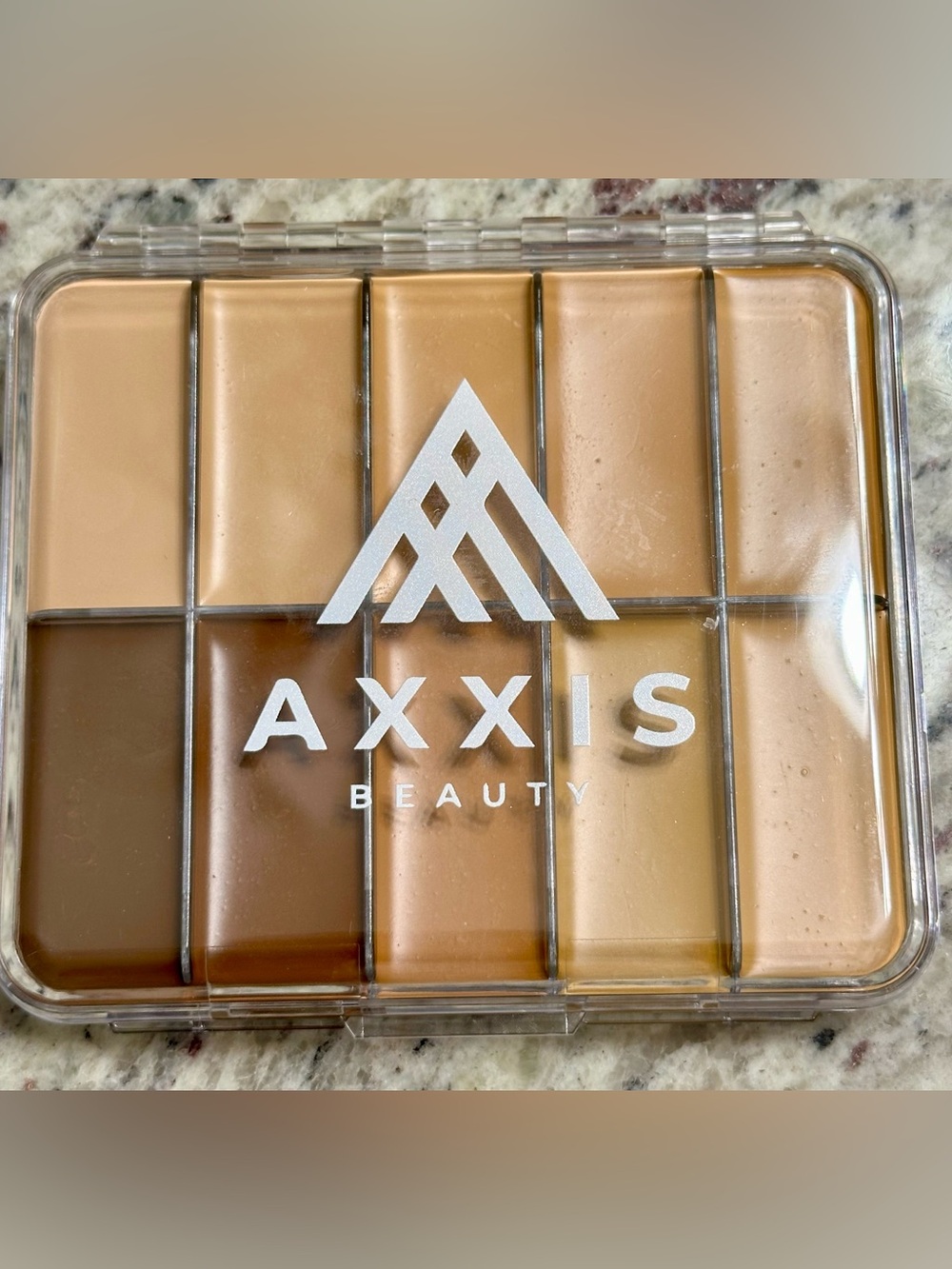 Axxis Beauty HD Cream Foundation Palette, new in box